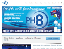 Tablet Screenshot of ph8.com.au